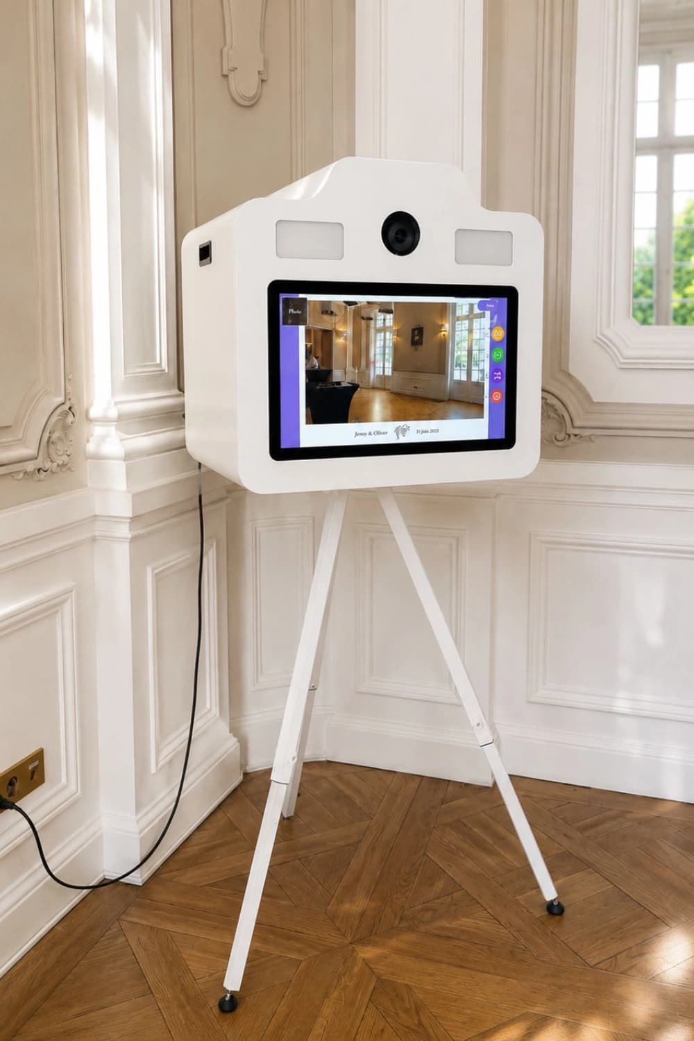 Photobooth au Château de Lacroix-Laval, juin 2026