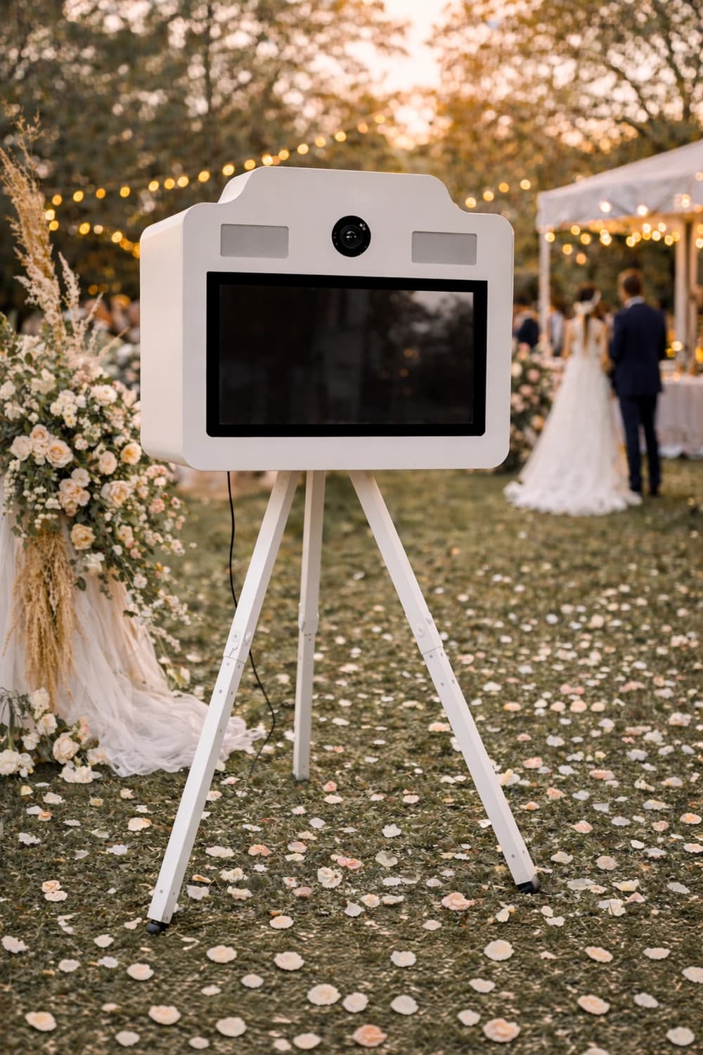 Photobooth lors d'un mariage à Écully, juin 2026
